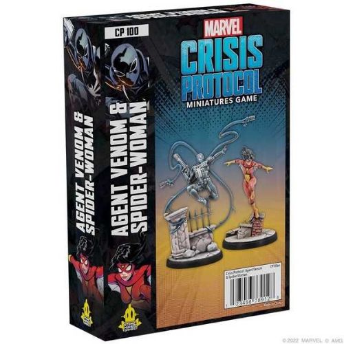 Marvel Crisis Protocol Agent Venom & Spider Woman character pack